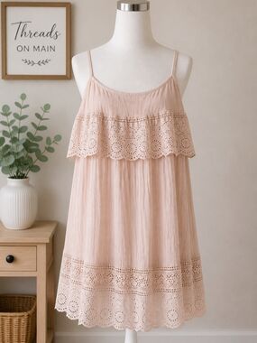 ONE THE LAND EYELET SUNDRESS